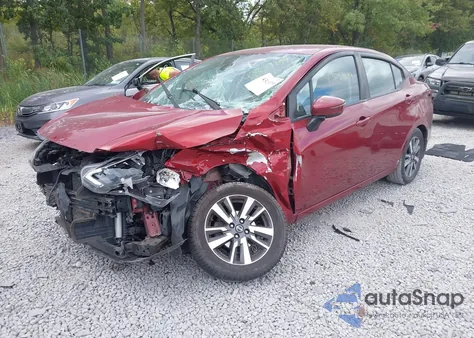 2020 Nissan Versa Sv Xtronic Cvt из США, поврежденный, VIN 3N1CN8EV1LL804500